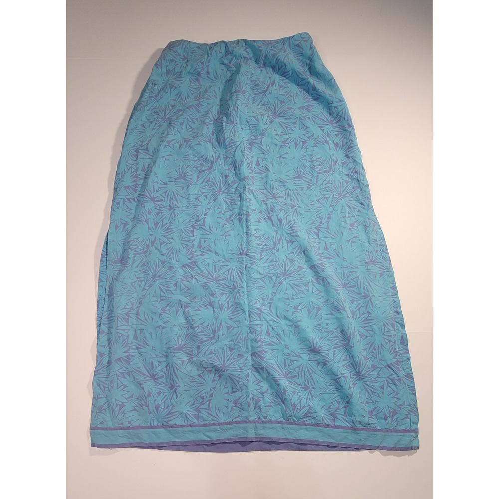 Cynthia Howie Maggy Boutique Women Silk Pencil Skirt With Side Slit Size 6